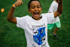 Kids in action at our Rye Summer Day Camp